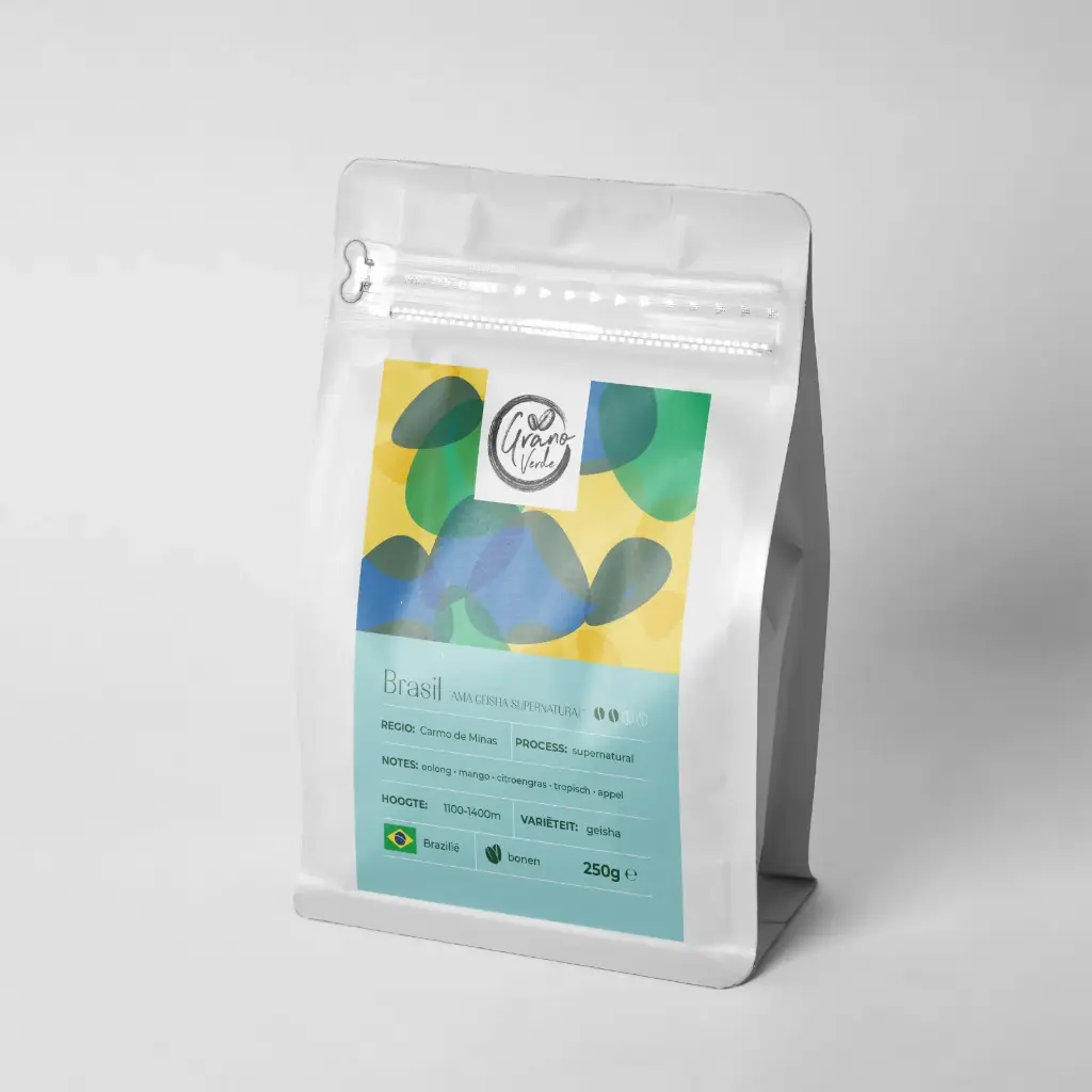 Ama Supernatural Geisha – Carmo de Minas, Brazilië – Microlot Specialty Coffee