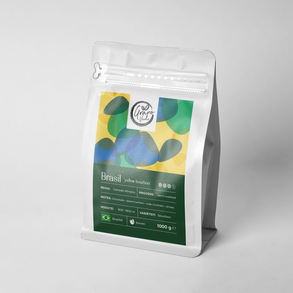 Brasil Yellow Bourbon, Natural Process.