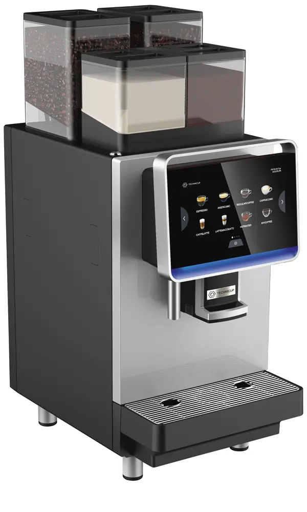 Technicup Cup2-serie – Professionele duo-koffiemachine voor kantoor, horeca en bedrijf