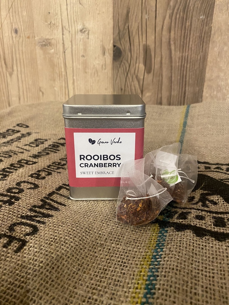 Rooibos Cranberry Thee (With metal storage tin)