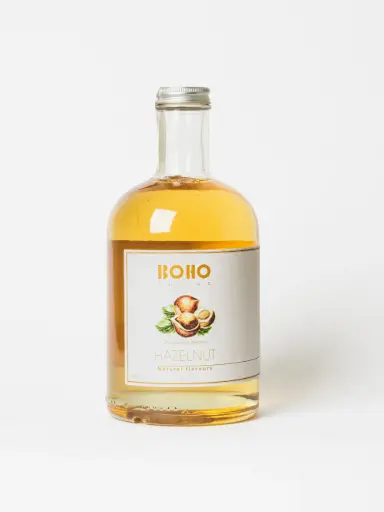 Hazelnoot koffie siroop